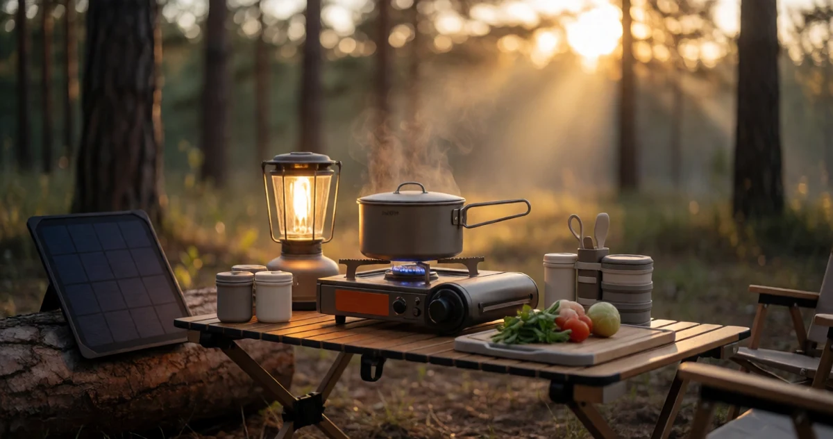 Best Camping Gadgets for Campsite Lighting Comfort and Fire Starting