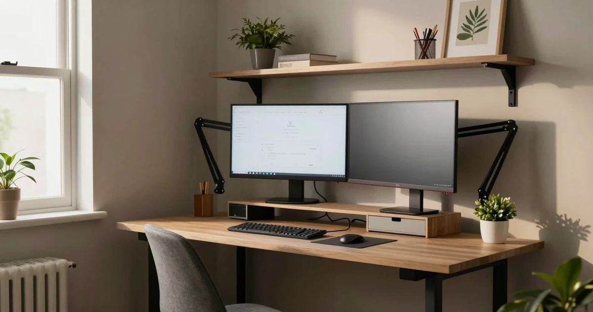 Best Home Office Desk Setup Upgrades That Free Up Space