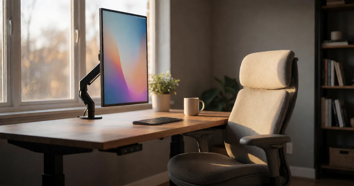 Best Home Office Monitor Arms, Chairs, and Desk Converters