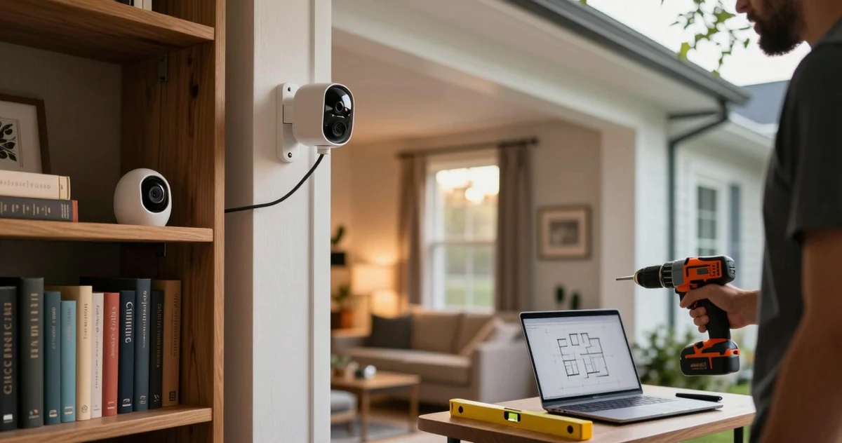 Best Home Security Cameras for DIY Installation: Indoor vs Outdoor, Wired vs Battery