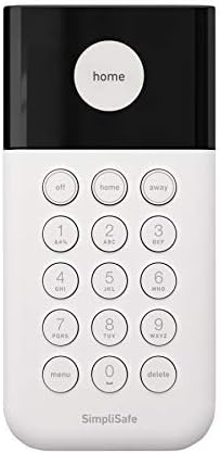 SimpliSafe Wireless Keypad - Touch-to-Wake Technology - Compatible with The Home Security System - Latest Gen