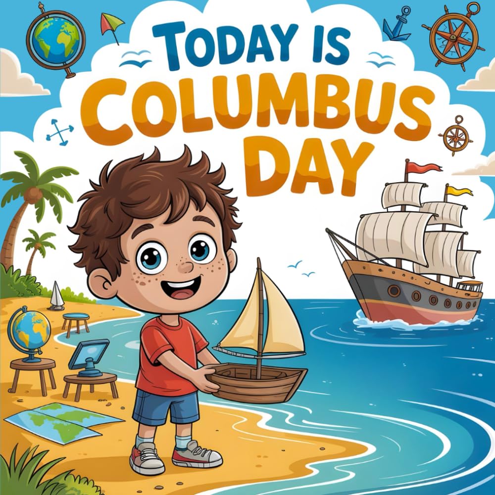 Today Is Columbus Day book for kids: A Fun and Educational Story About Exploration for Classrooms and Homeschool Learning